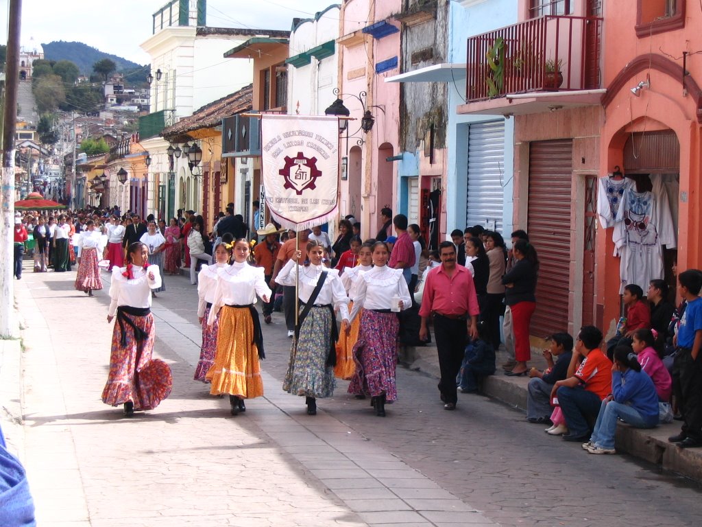 San Cristobal de las casas, Día de la Revolución by Andreas Morsch