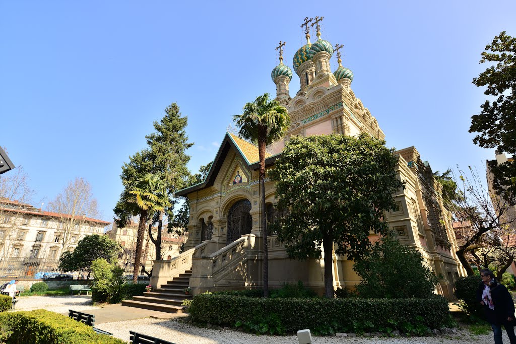 Firenze - la Rì e la chiesa russa ortodossa by Attilio Giacchè