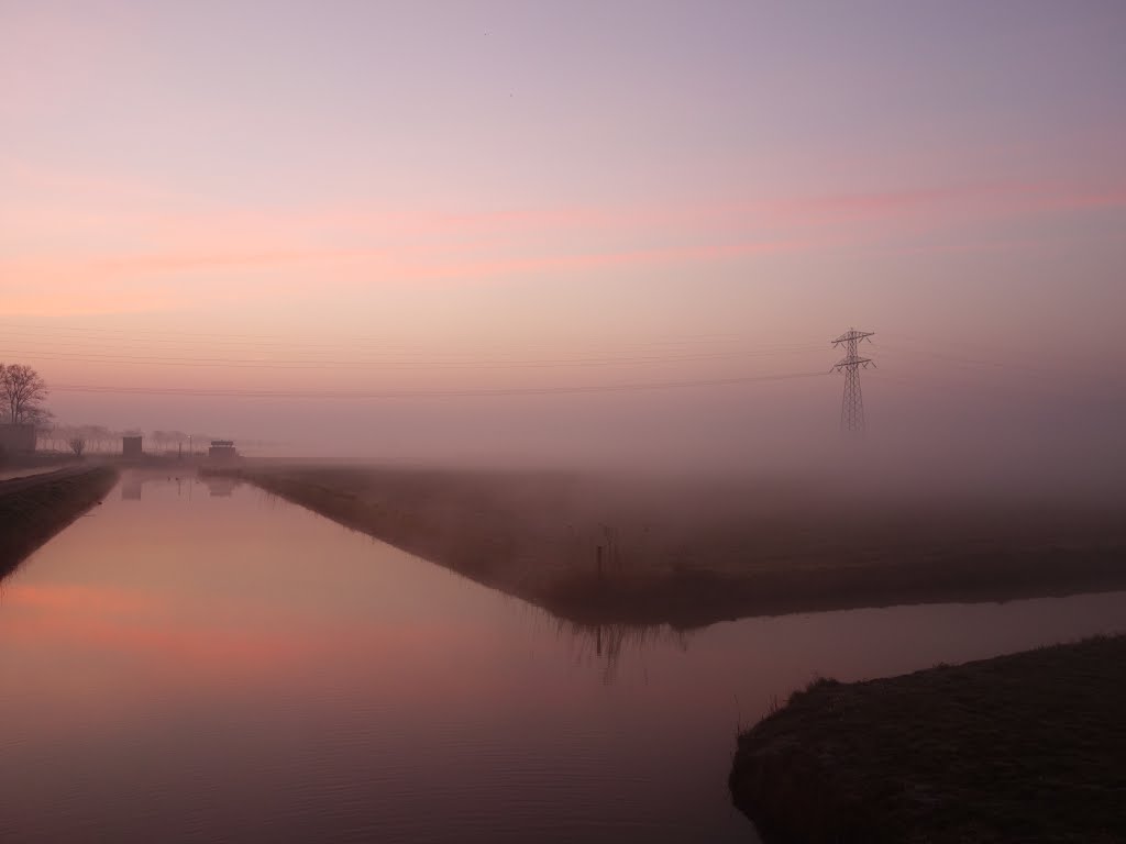 Zonsopkomst @ Hollandse polder by XanderBW