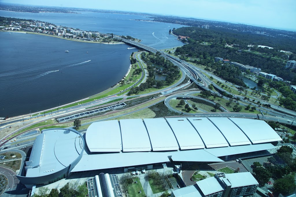 Perth - Open House Perth 2013 - View From BHP Billiton Building by Derek Graham