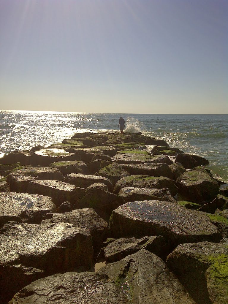 Jetty Rocks by mwittenborn