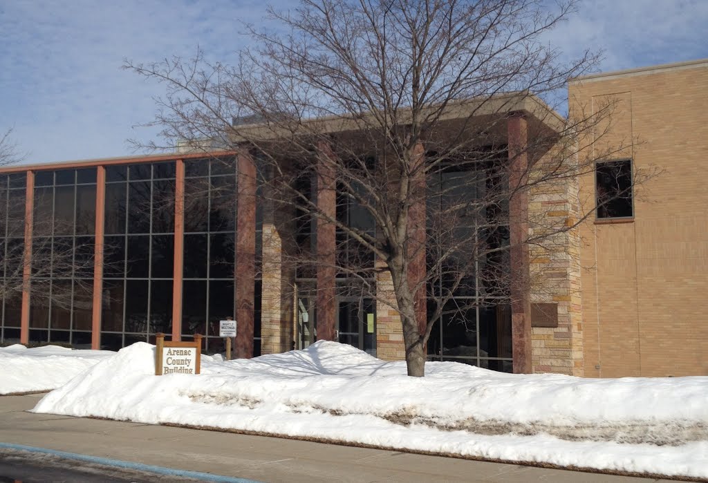 The Arenac County Court House in Standish Michigan by JBTHEMILKER