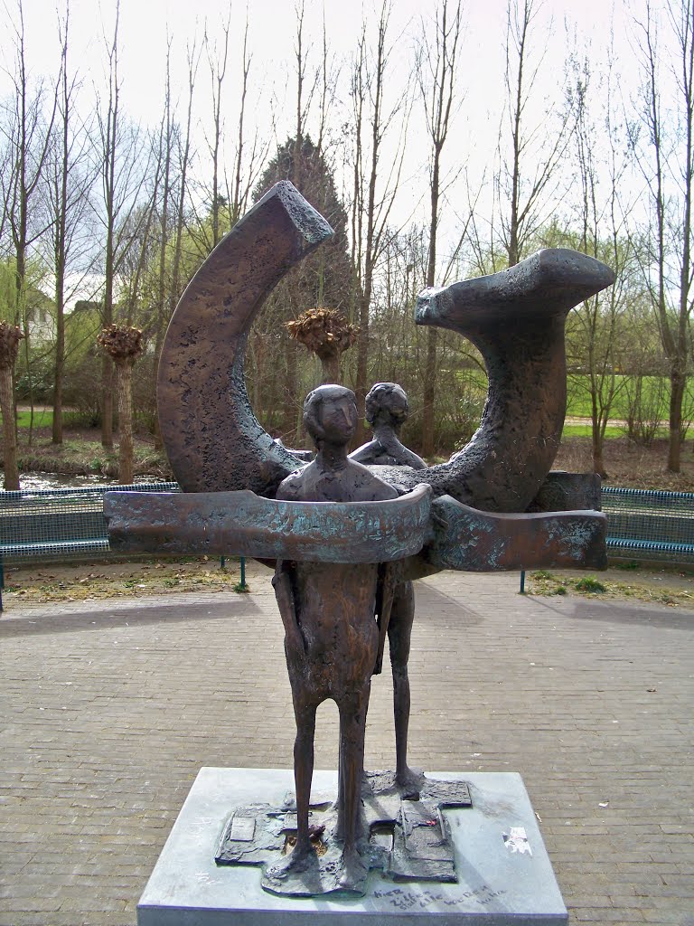 Samen of spiegeling by Ted Potters