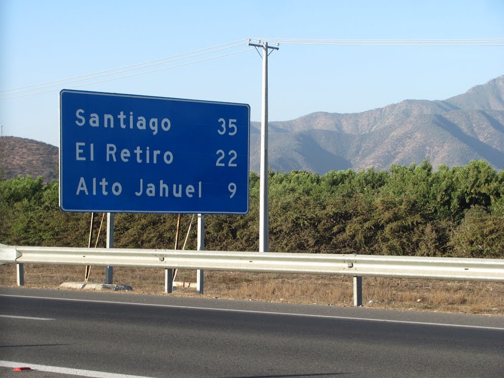 Km.35.- Proxima Salida a Alto Jahuel a 9 Kms by Dr.Sulmp