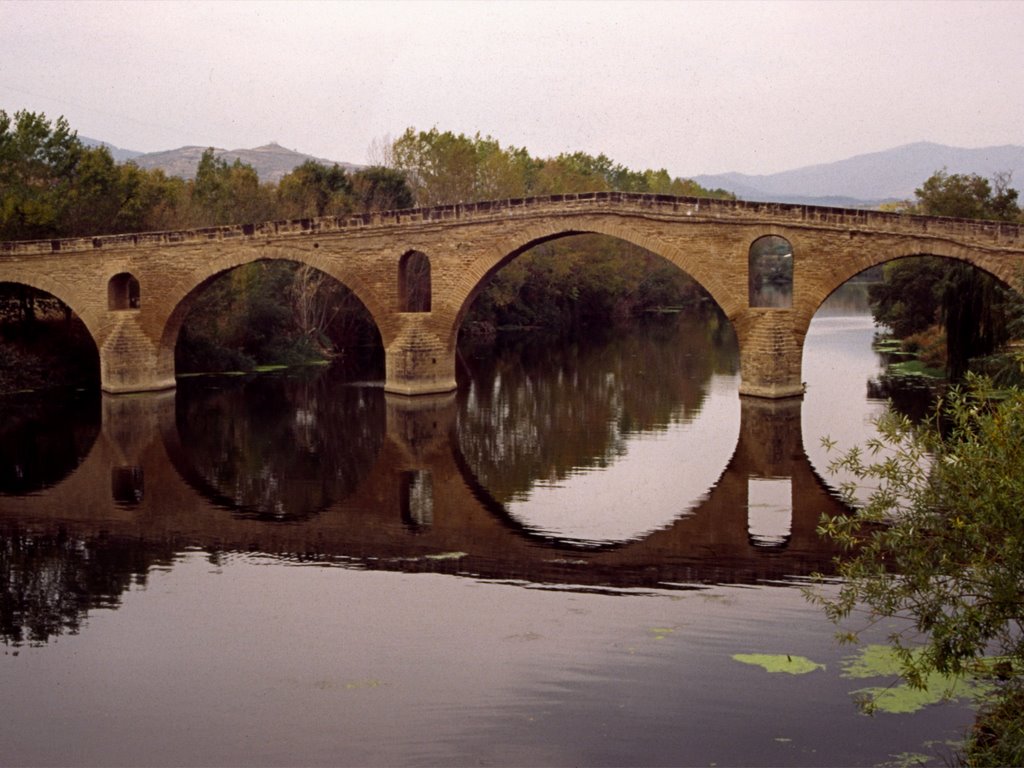 Puente la reina 1995 by Javier Gorostiza