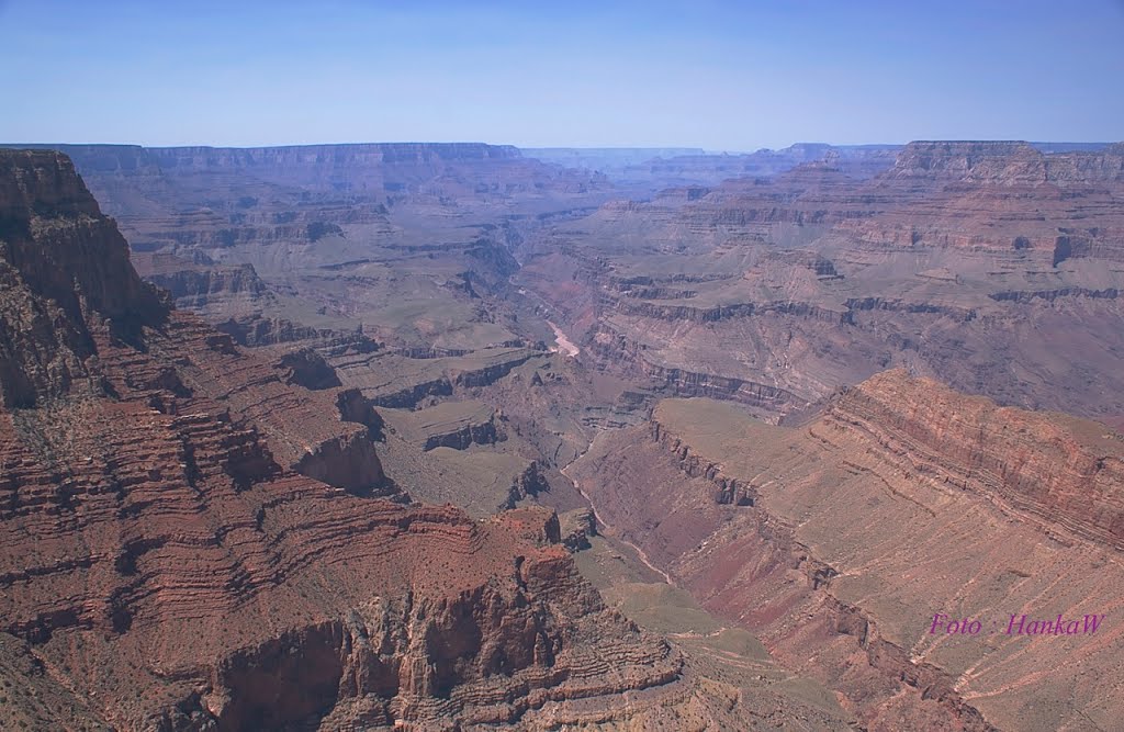 Grand Canyon, Colorado river. by HankaW