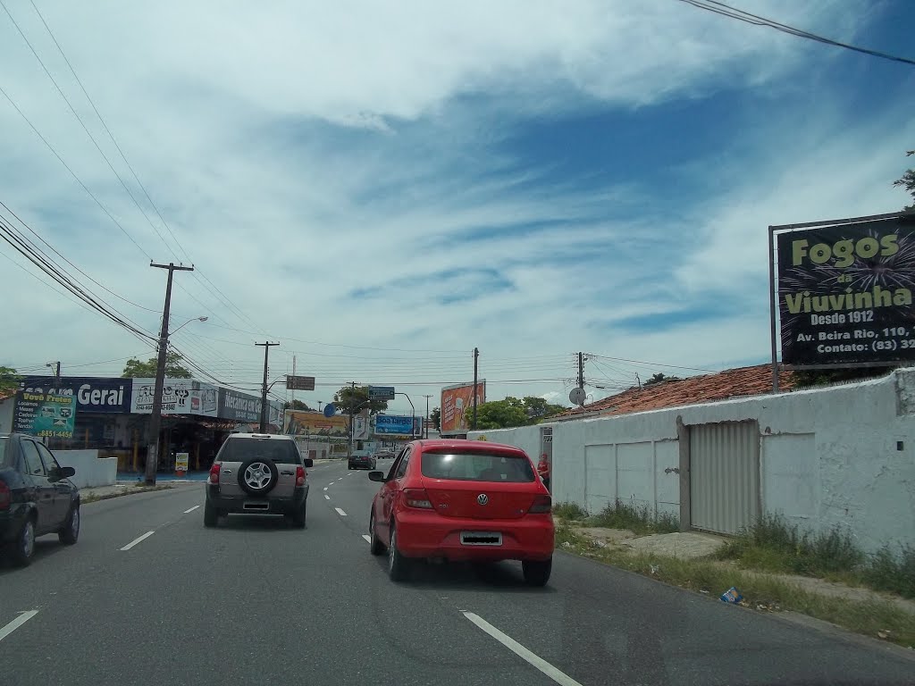 Rua Dom Santino Coutinho. Torre. Sentido Centro. João Pessoa PB by Ben-hur