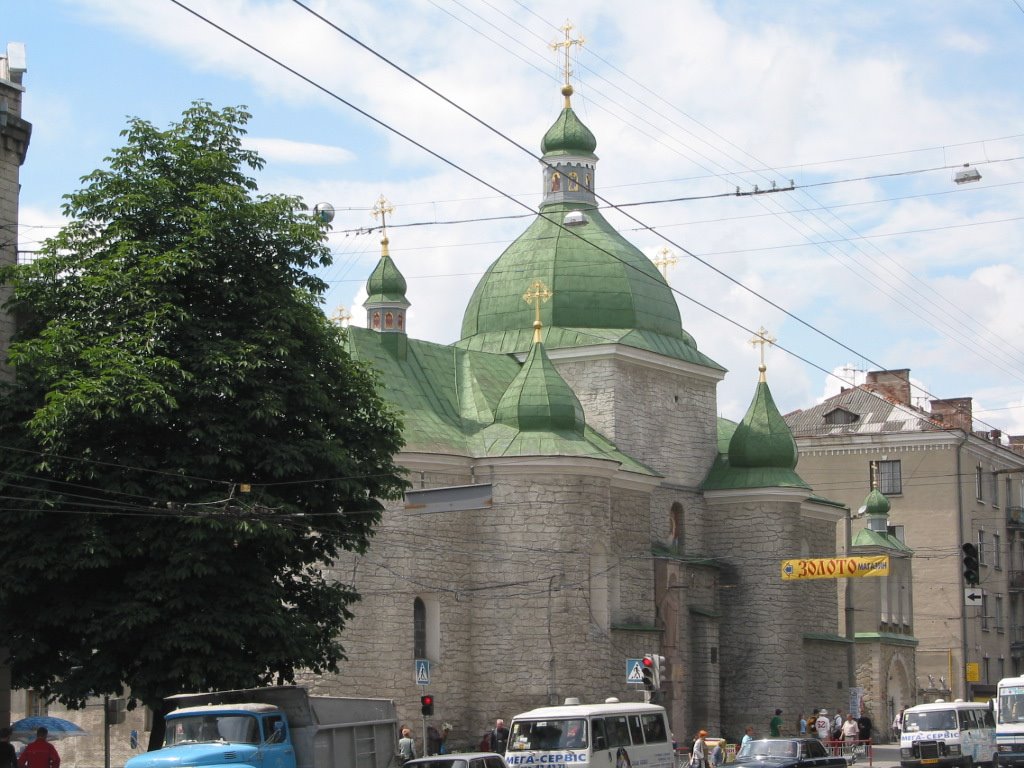 Ternopil. Church of the Nativity. \ Тернополь - церковь Рождества Христова by Ruslan Daniluk