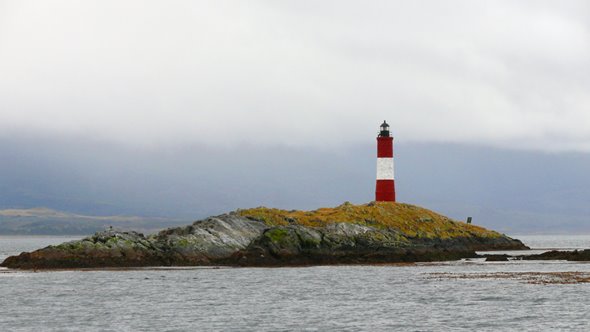 Faro Les Eclaireurs, Canal de Beagle by Claudina Dolz