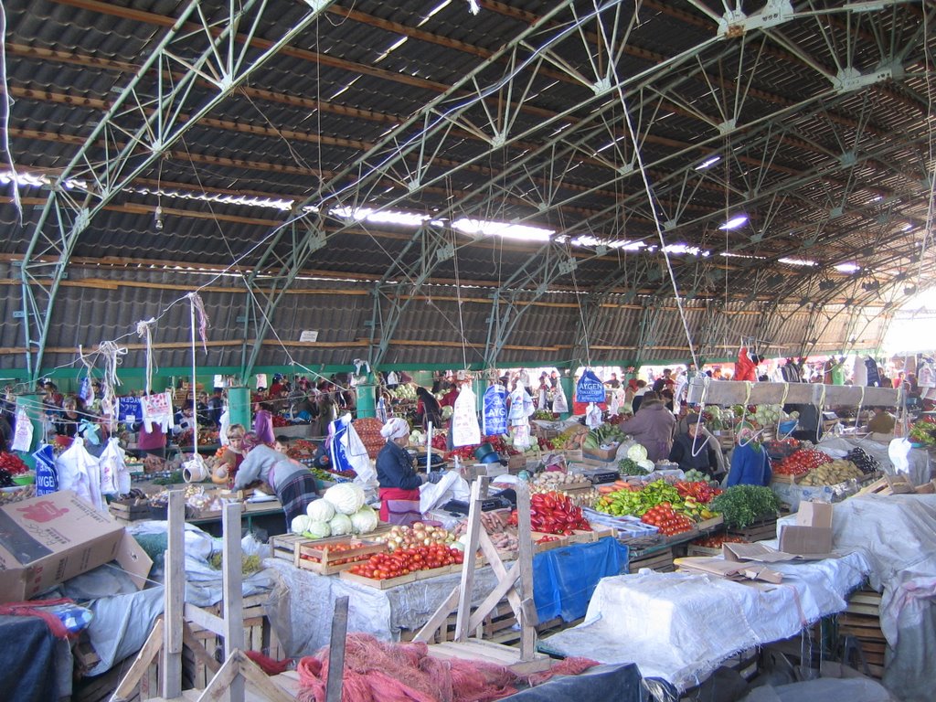 Market in Bishkek, Kyrgyzstan by silwi