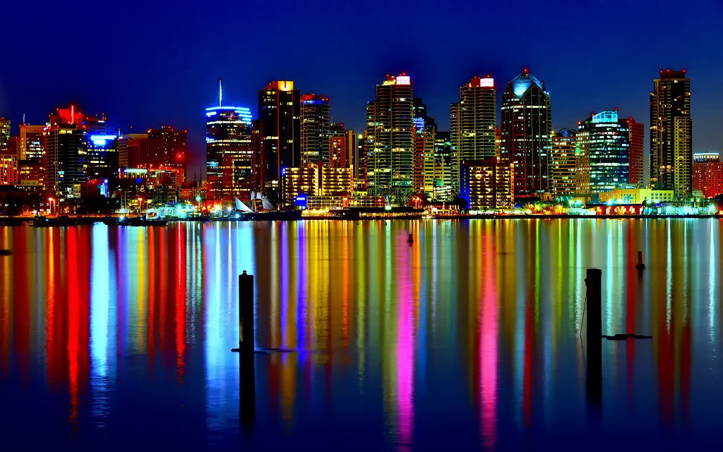 San Diego Skyline by Jason K