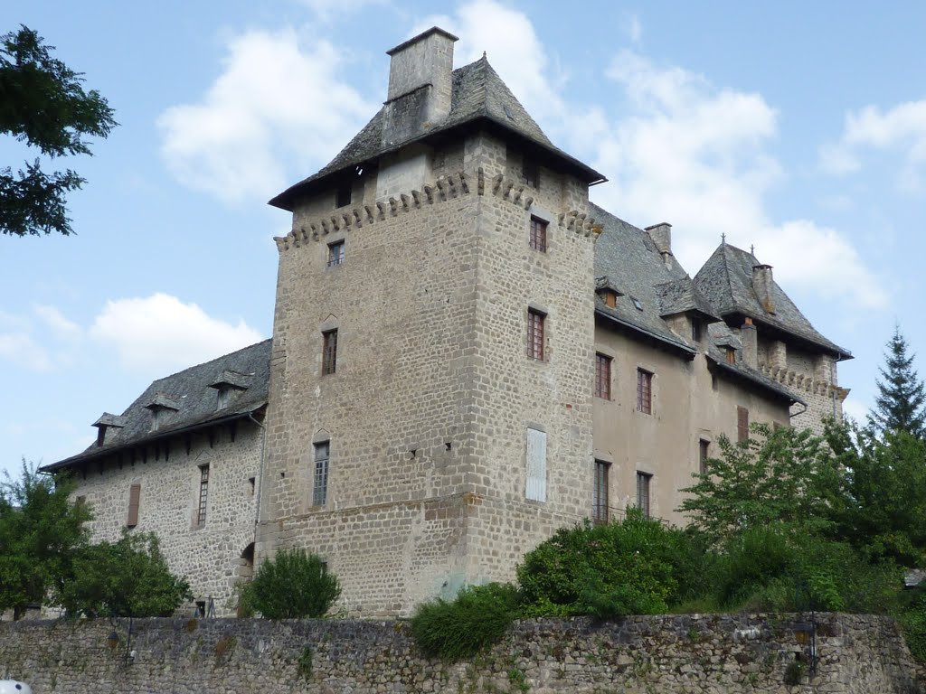 Entraygues sur Truyère (Aveyron), Le château by vanillefraise