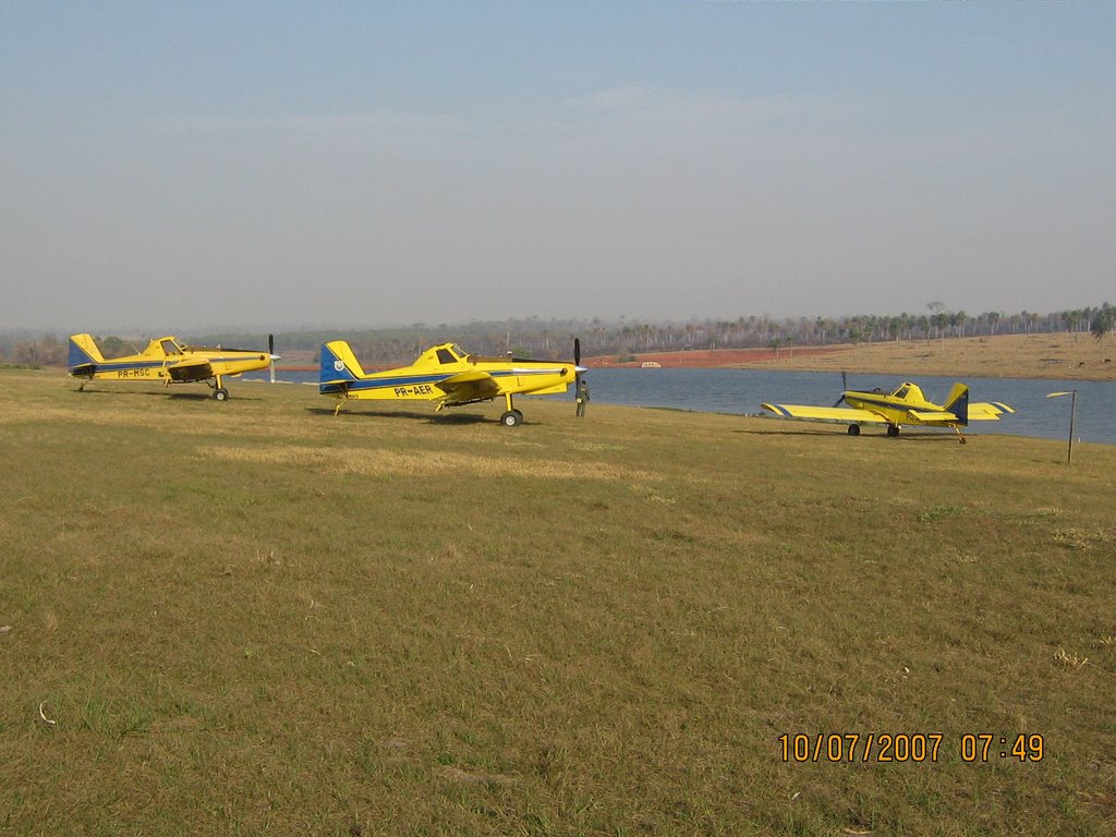 Apoyo aereo Incendio forestal San Pedro, estancia Pindoty by Modesto Silva