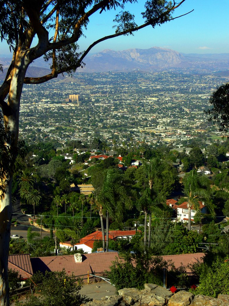 El Cajon from Mt. Helix by A.Feyh