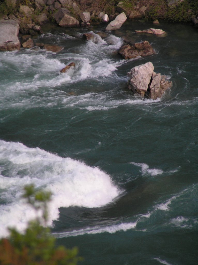 Rapids where water exits the Whirlpool by Boris Gjenero