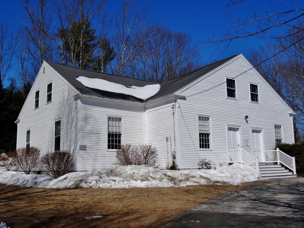 1849 Friends Meeting House, Windham Friends Church, 374 Gray Rd., Windham, Maine by Taoab