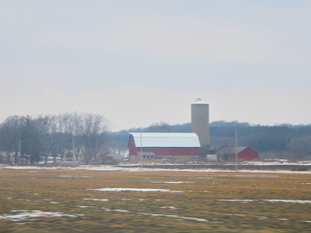 Farm with a Silo by Corey Coyle