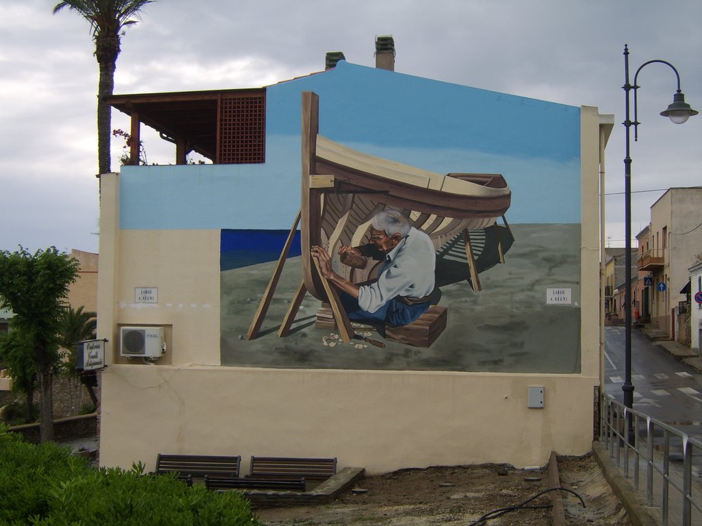 Murales a Stintino-Sardegna by Roca55