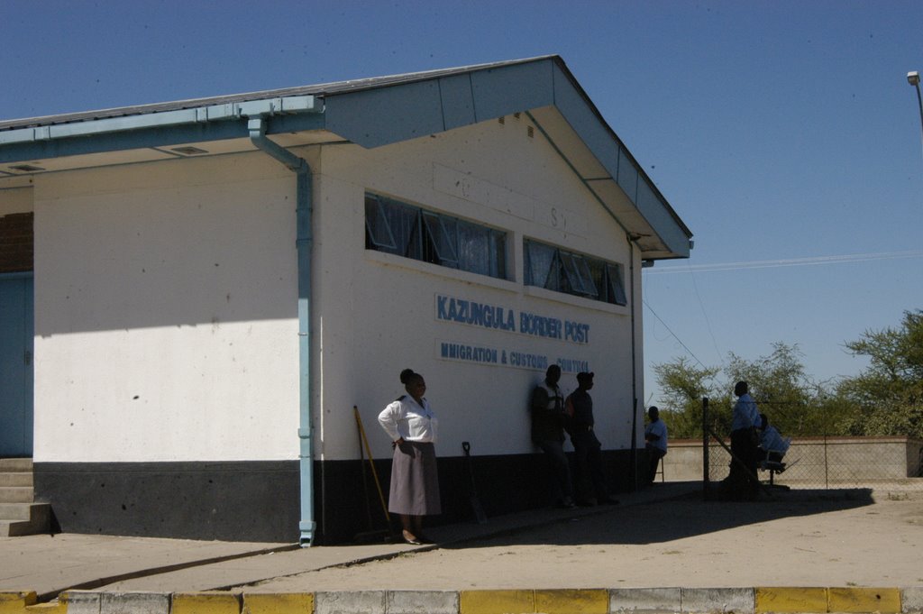 Kazungula Border Post by Michal Synowiec