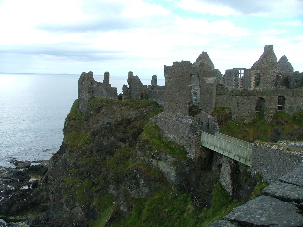 Dunluce Castle by Viktor Krizsan