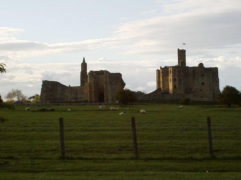 Warkworth Castle by pagan420prince