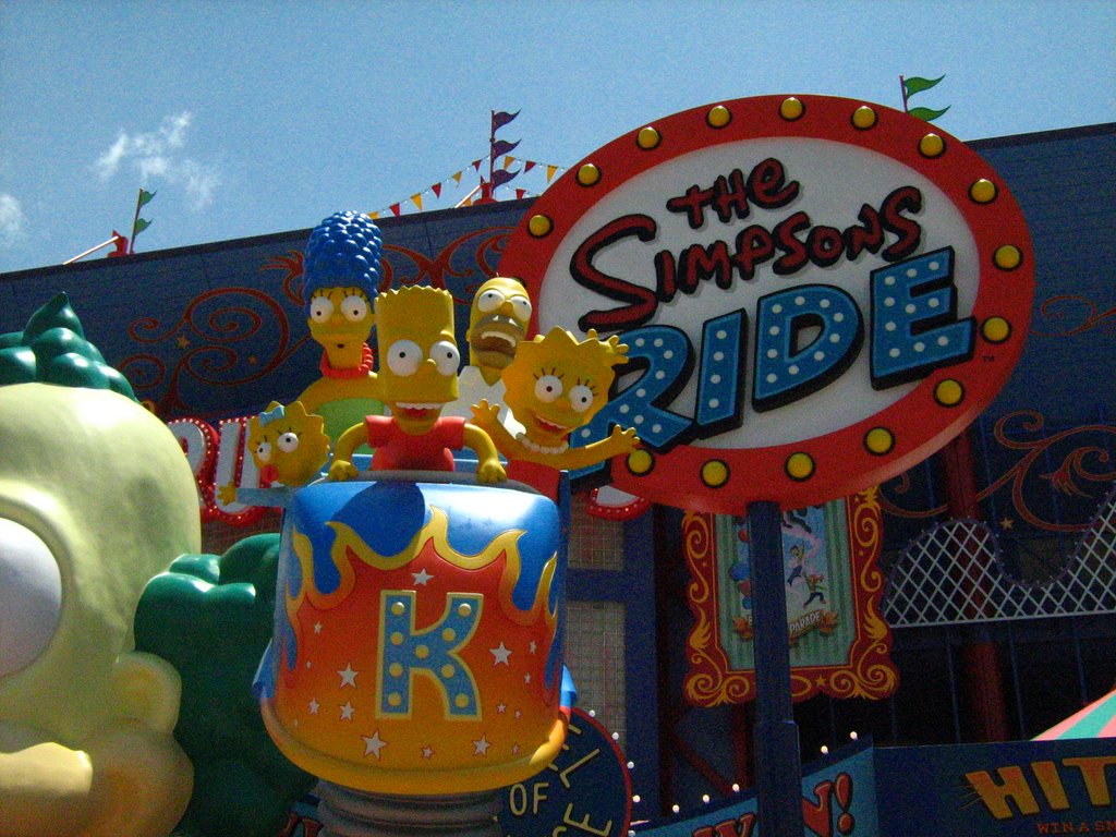 The simpsons ride by gabeoram