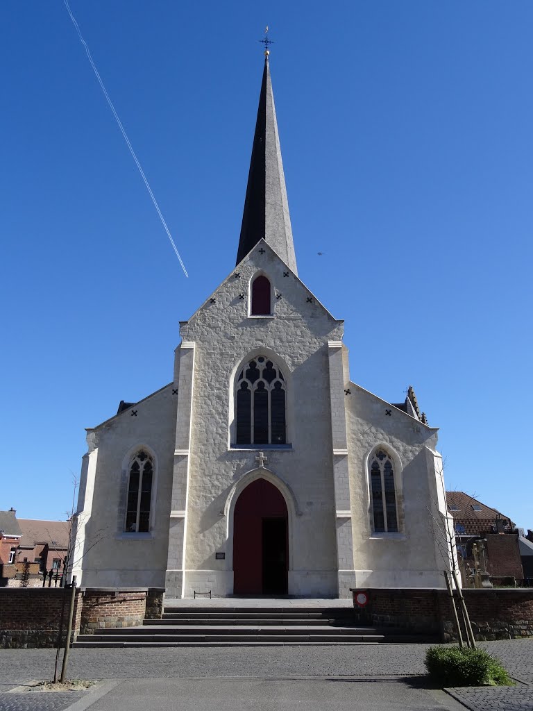 Sint-Quintinuskerk Sint-Kwintens-Lennik by Poussemousse