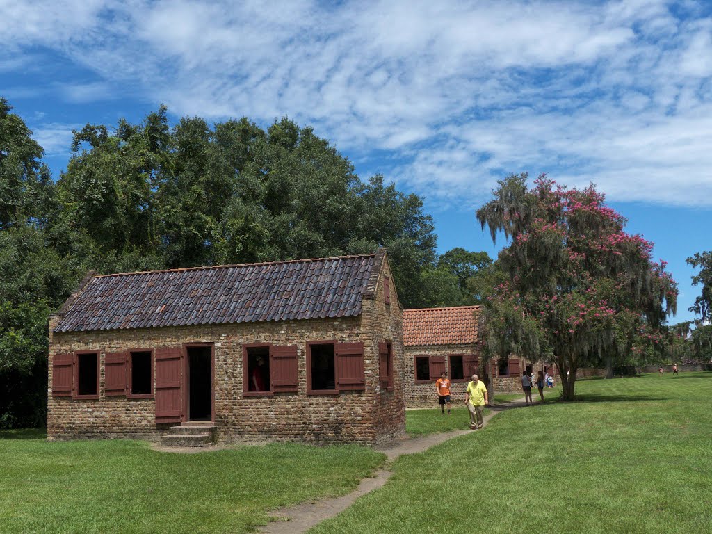 Slave quarters on Boone Hall Plantation near Charleston, SC by bfgb