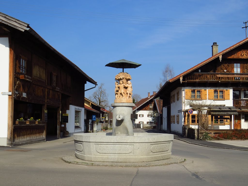 Alter Brunnen in Schwangau by 1001pic