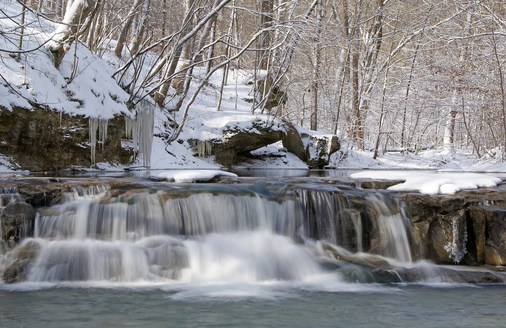 Falls at the Potholes, Attica, IN by danhester