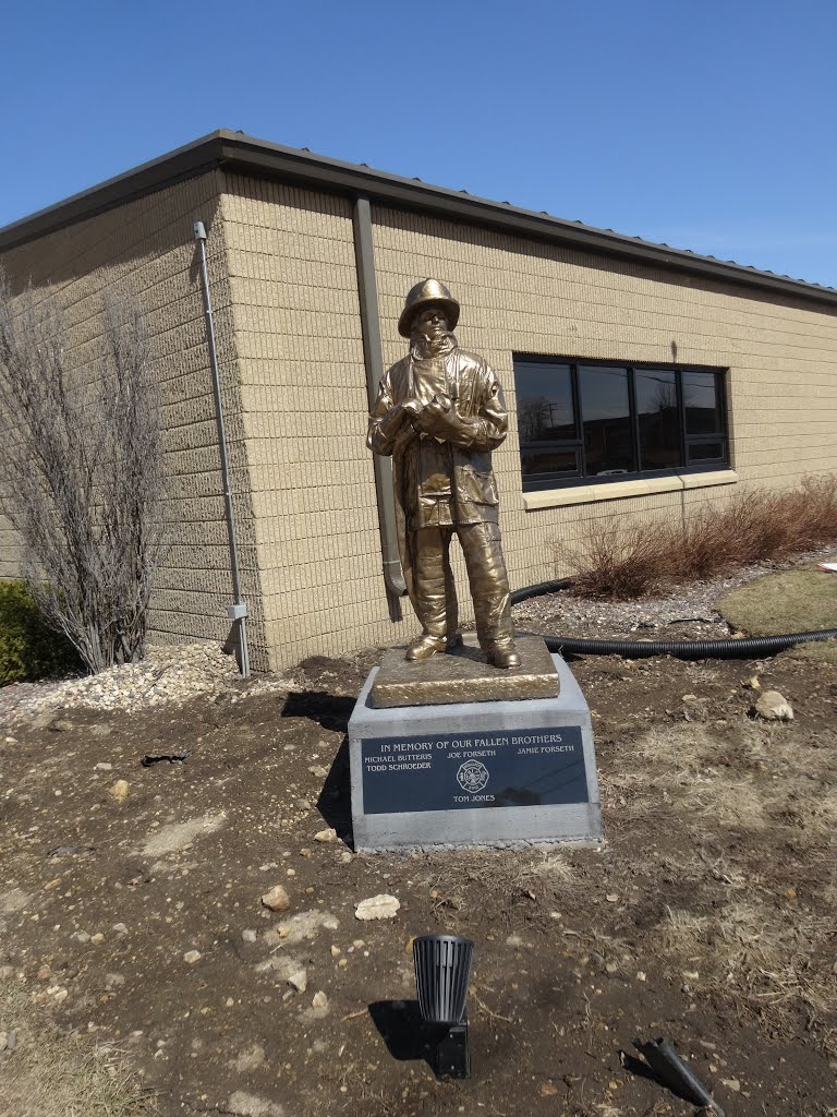 Dodgeville Firefighters Memorial by Corey Coyle