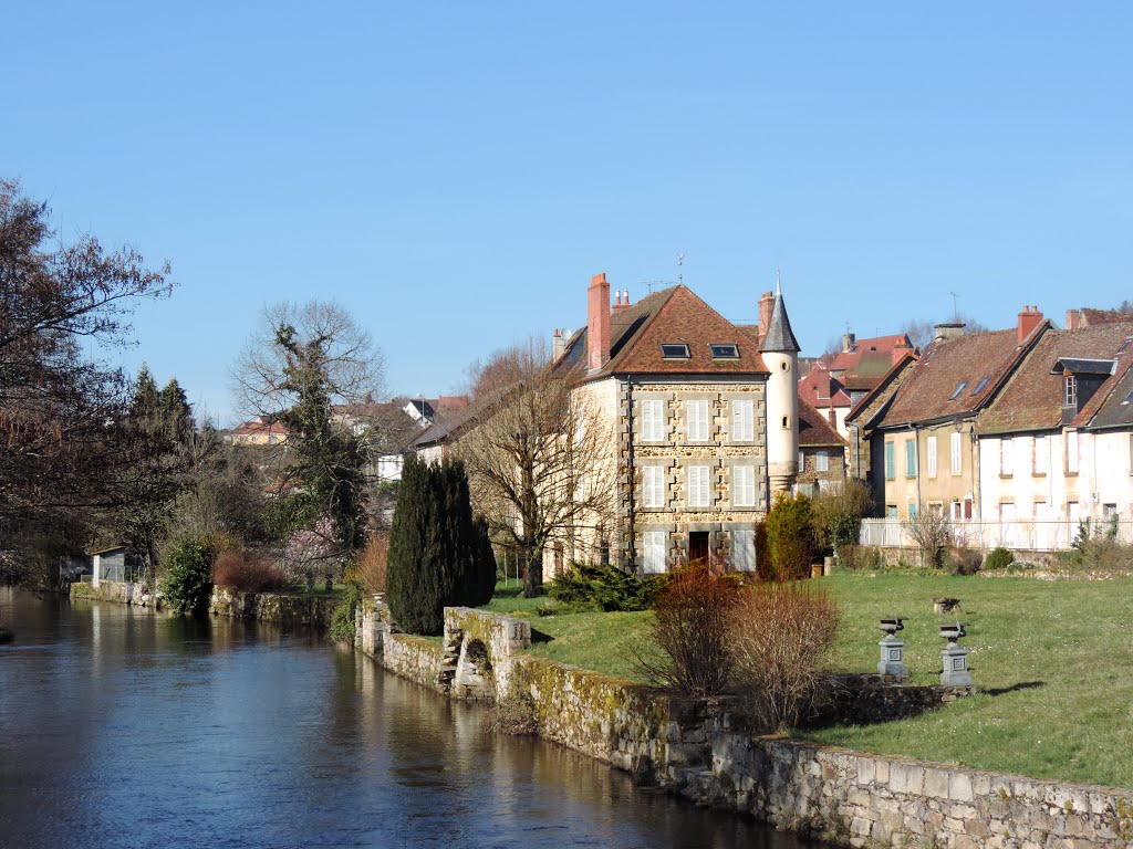 Bords de Creuse à Felletin by jl capdeville