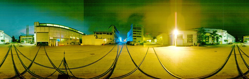 Maag areal panorama by night by amtsgedicht