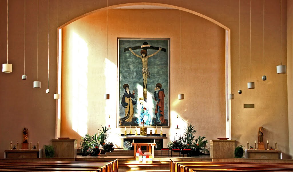 Röthenbach Blick in die Kirche St. Bonifatius by Contessa