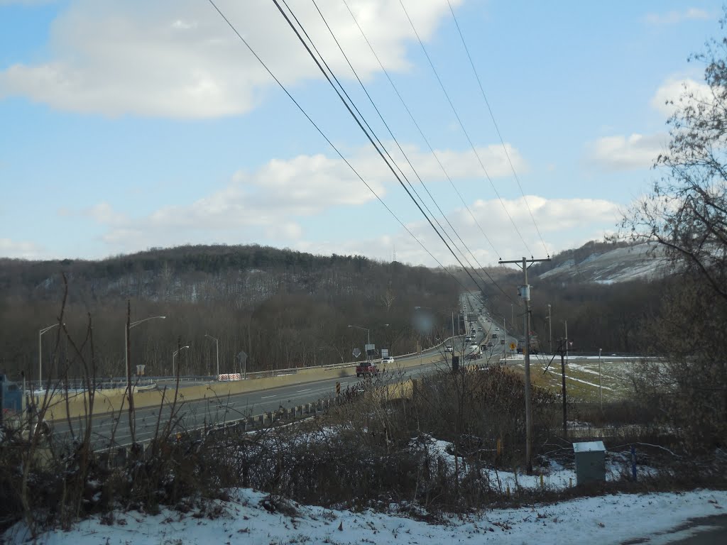 View of PA Turnpike by Mellow817