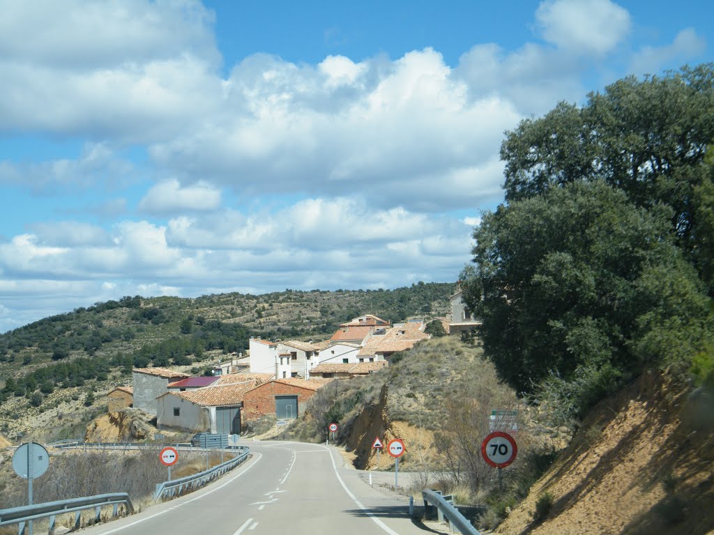 BORDÓN (TERUEL) VISTA PARCIAL DE BORDON by JOSE LUIS OROÑEZ