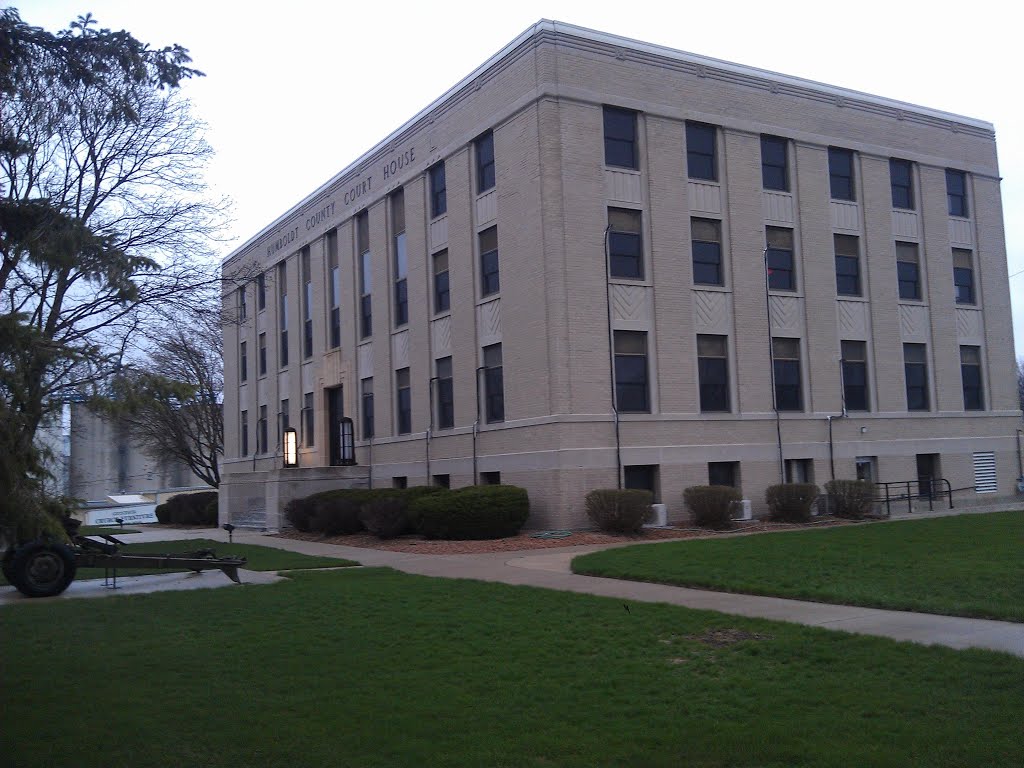 Humboldt County Courthouse- Dakota City IA by kevystew