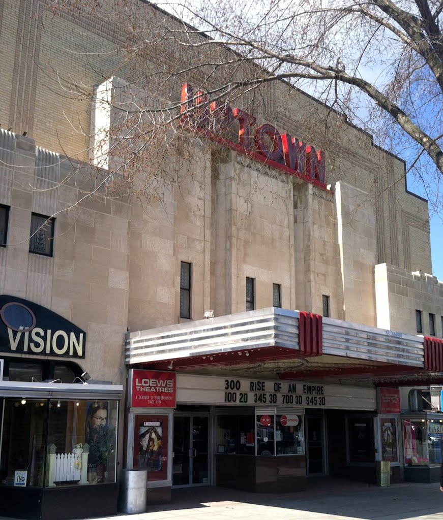 Uptown Theater, 3426 Connecticut Ave NW, Washington, DC, built 1936 by Midnight Rider