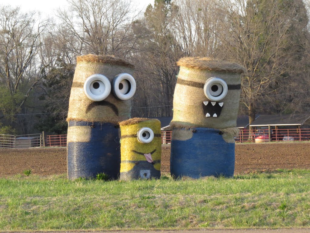 Roadside art - Minions by Ronald Losure