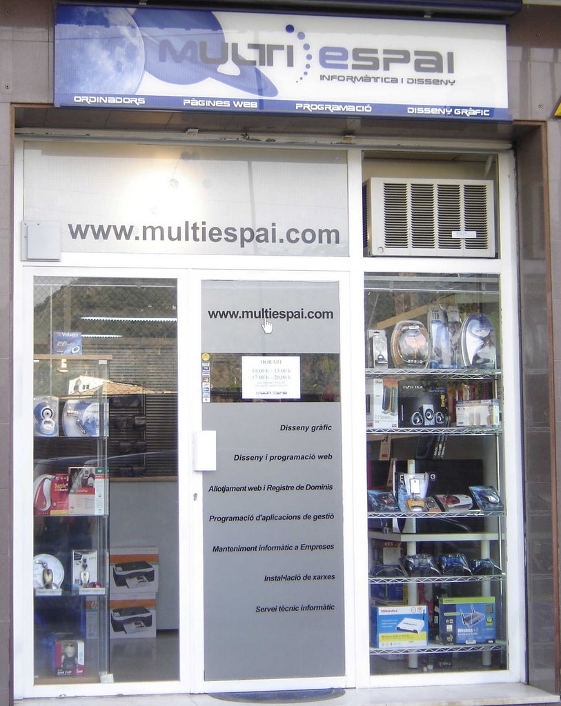 Tienda de Informatica Multiespai -- Botiga d'informatica Multiespai by manelbc