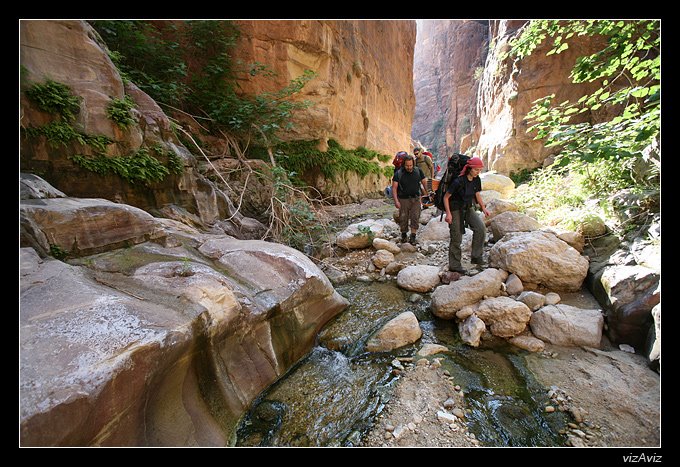 Wadi Aima, Wadi Feifa by Konstantin Hoshana