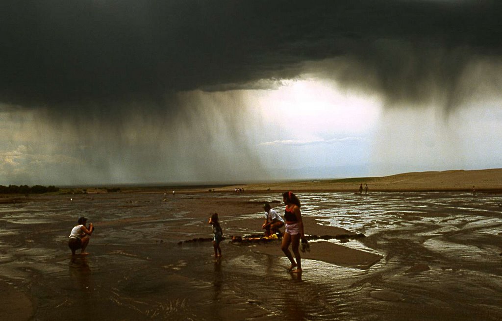 Severe thunderstorm , Great Sand Dunes by Andrea Allasio