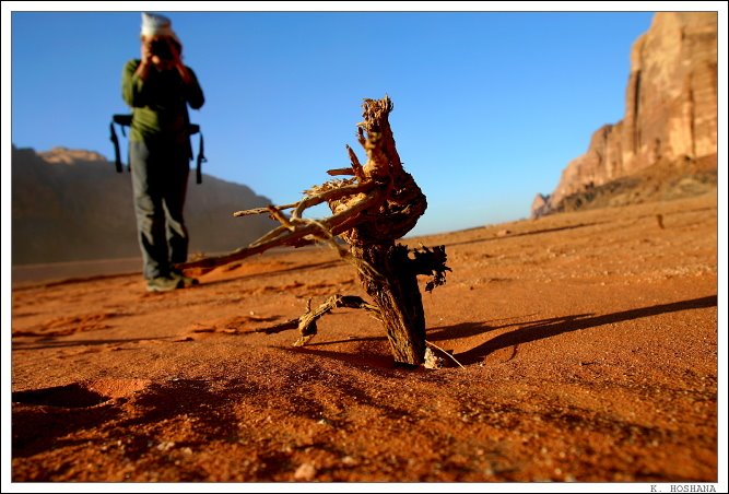 Wadi Rum by Konstantin Hoshana