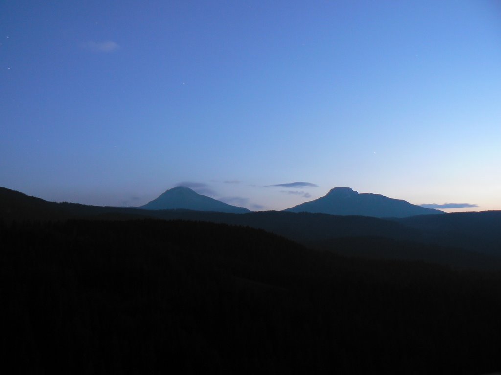 Corno Nero e Corno Bianco al tramonto [8/07] by danny1984