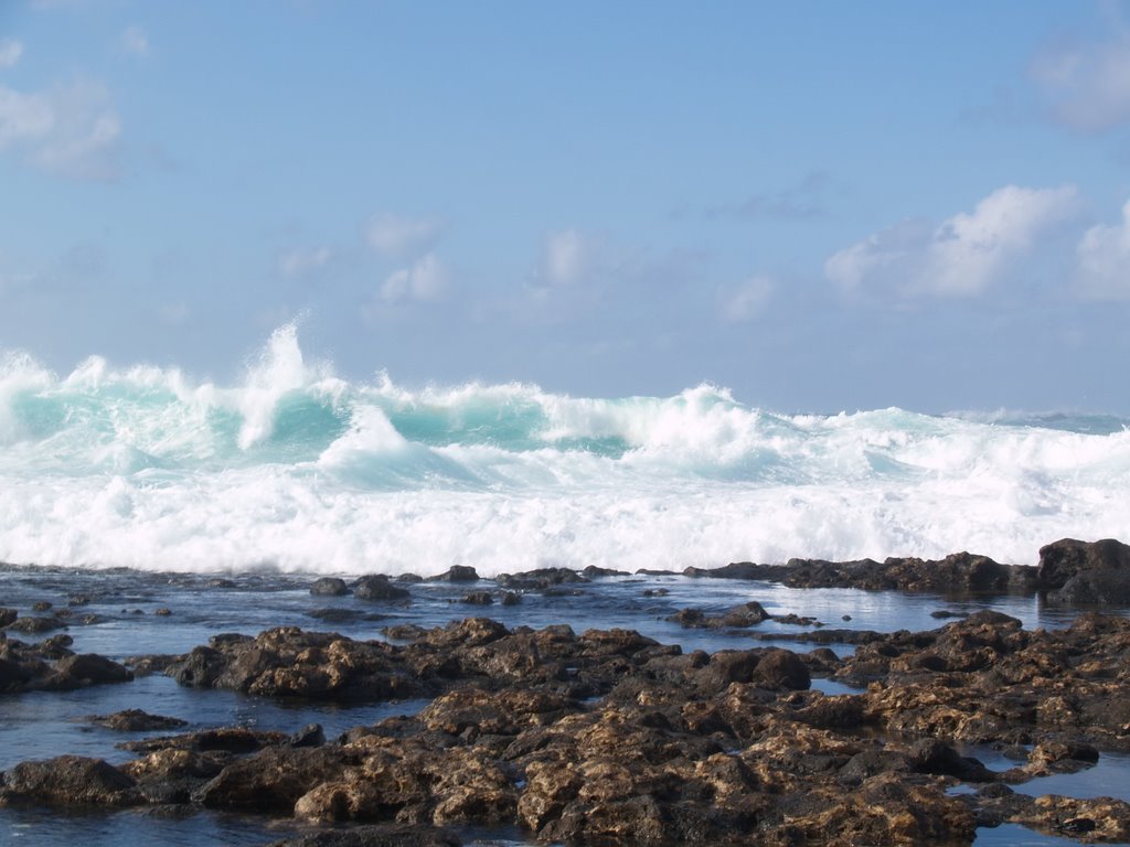 Huge wave by Tostòn lighthouse by Stefano Aldegheri