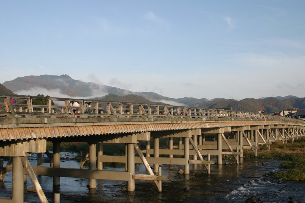 Togetsu Bridge in Arashi-yama by kad2008