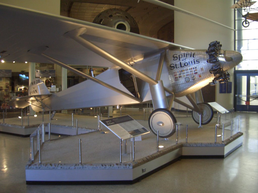 Lindbergh's Spirit of St Louis (replica) by Stephan Maria Hitzel