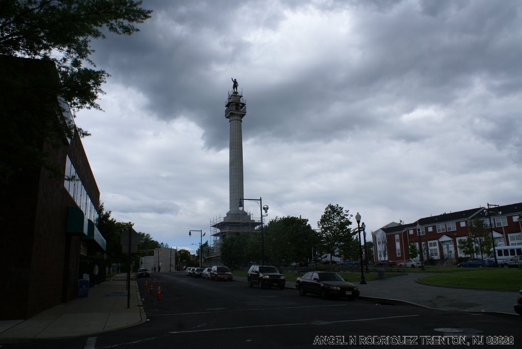 BATTLE MONUMENT TRENTON, NJ by ANGEL N RODRIGUEZ