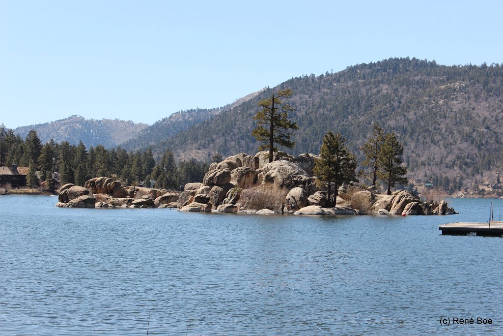 Big Bear Lake, San Bernardino Mountains by René Boe