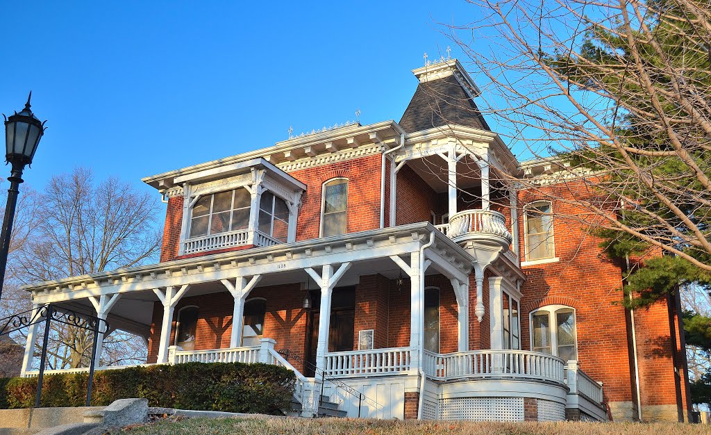 Carroll Mansion - 1857 by Juan Brown